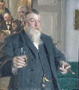 Anders Zorn A Toast in the Idun Society, oil painting picture wholesale